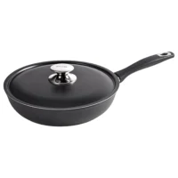 Ibili - Sartén con Tapa para Tortillas 26 cm Aluminio Full Induction - Origen España