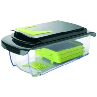 Ibili – Cortador de Verduras Multiusos Cuchillas Acero – Marca Española