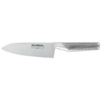 Global – Cuchillo Medio Golpe Forjado GF-32 de 16 cm – Fabricado en Japón