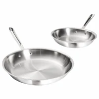 All-Clad D3 - Set de Sartenes 10" y 12" Acero Inoxidable 18/10 3 Capas - Made in USA